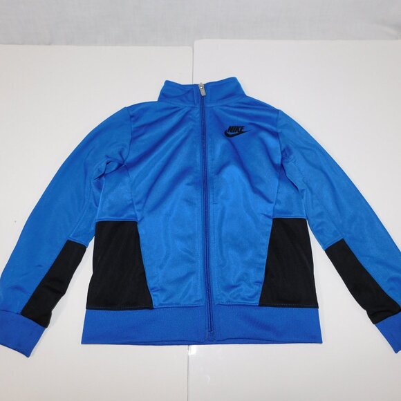 Nike Boys 4T Blue Black Full Zip Track Jacket - Picture 7 of 7